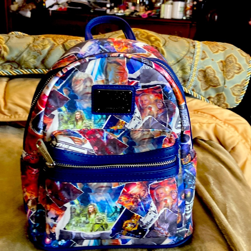 Brand new without tags Star Wars Empire Strikes Back Loungefly Backpack.
